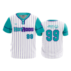 MENS 2-BUTTON SCOOP NECK LYCRA MESH HOT-RODS-2