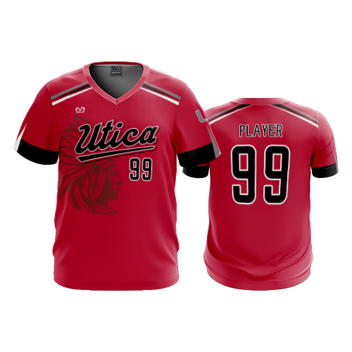 MENS SPORT V-NECK UTICA-MS-FASTPITCH-2