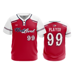 MENS 2-BUTTON SCOOP NECK LYCRA MESH NEXT-LEVEL-MINOR-3