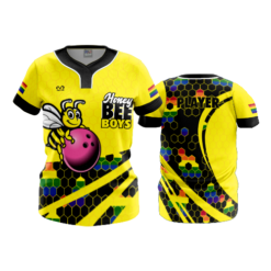 WOMENS NO BUTTON SCOOP NECK HONEY-BEE-BOYS