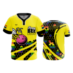 MENS 2-BUTTON SCOOP NECK LYCRA MESH HONEY-BEE-BOYS