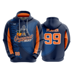 UNISEX FLEECE HOODY ORANGECREST-2026