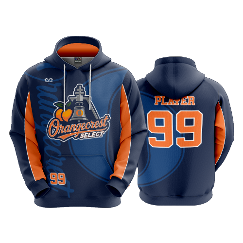 UNISEX FLEECE HOODY ORANGECREST-2026