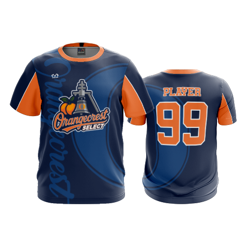 MENS SPORT CREW NECK ORANGECREST-2026