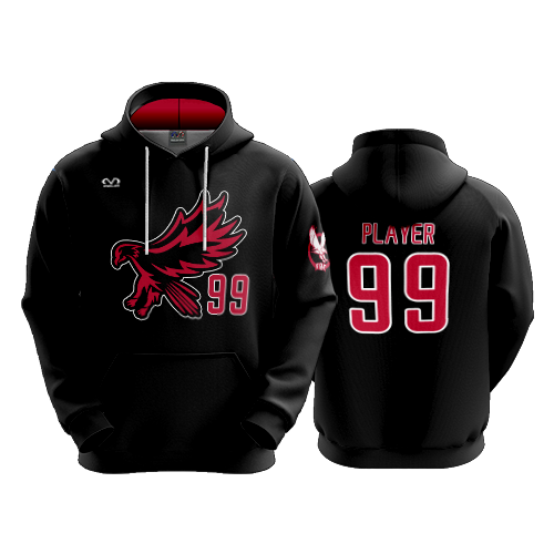 UNISEX FLEECE HOODY LADY-STEELHAWKS-1