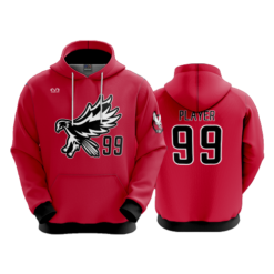 UNISEX FLEECE HOODY LADY-STEELHAWKS-2