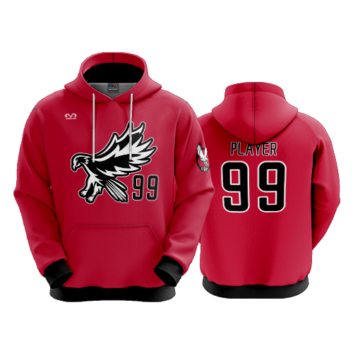 UNISEX FLEECE HOODY LADY-STEELHAWKS-2