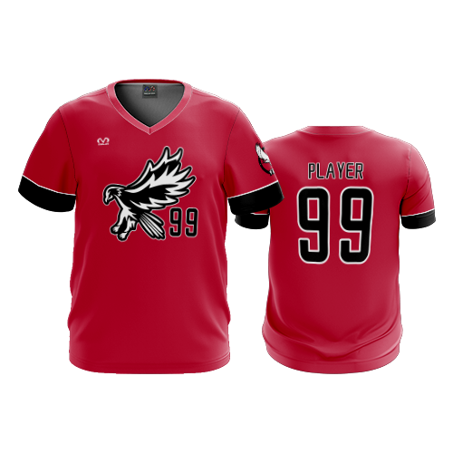 MENS SPORT V-NECK LADY-STEELHAWKS-2