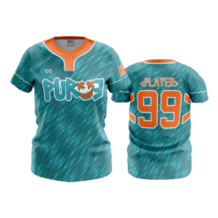 WOMENS NO BUTTON SCOOP NECK PURGE-1