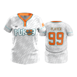 WOMENS 2-BUTTON SCOOP NECK LYCRA MESH PURGE-2