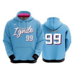 UNISEX FLEECE HOODY LADY-IGNITE-1