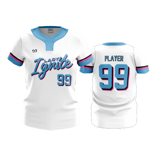 WOMENS NO BUTTON SCOOP NECK LADY-IGNITE-2