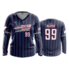 WOMENS V-NECK LONGSLEEVE AMERICAN-THUNDER-1