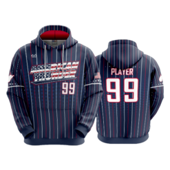 UNISEX FLEECE HOODY AMERICAN-THUNDER-1