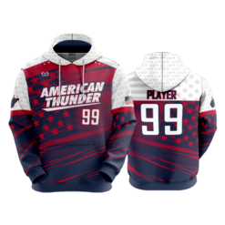 UNISEX FLEECE HOODY AMERICAN-THUNDER-2