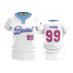 WOMENS NO BUTTON SCOOP NECK BEAST-2