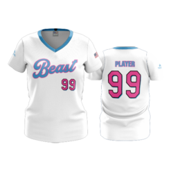 WOMENS V-NECK BEAST-2