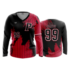 WOMENS V-NECK LONGSLEEVE PIKETON-1