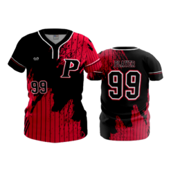 WOMENS 2-BUTTON SCOOP NECK LYCRA MESH PIKETON-1