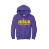 YOUTH TIGER JESUS PURPLE HOODY - PC90YH