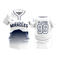 WOMENS 2-BUTTON SCOOP NECK LYCRA MESH MARIN-MIRACLES-3