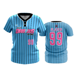 WOMENS 2-BUTTON SCOOP NECK LYCRA MESH OHIO-DIAMONDS-OVERBEY-1