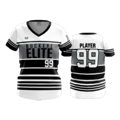 WOMENS V-NECK BUCKEYE-ELITE-BASEBALL-2