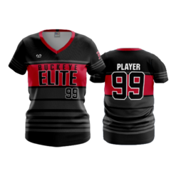 WOMENS V-NECK BUCKEYE-ELITE-BASEBALL-3