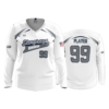 WOMENS V-NECK LONGSLEEVE STINGRAYS-1