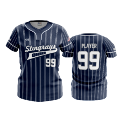 WOMENS NO BUTTON SCOOP NECK STINGRAYS-2