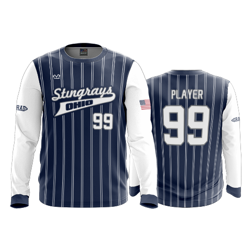 MENS SPORT CREW NECK LONGSLEEVE STINGRAYS-2