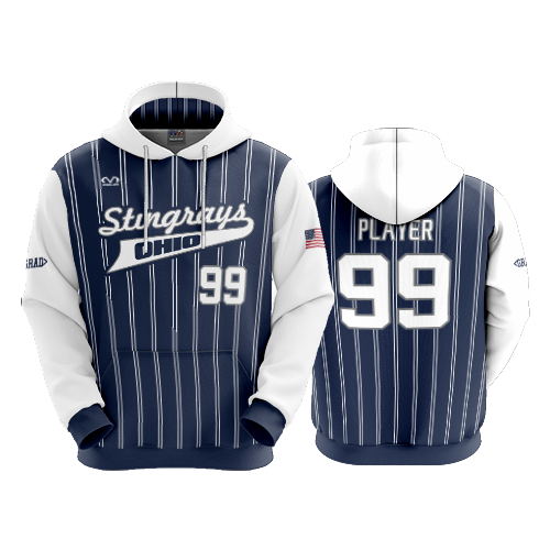 UNISEX FLEECE HOODY STINGRAYS-2