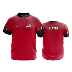 UNISEX 1/4 ZIP MICRO FIBER SHORT SLEEVE BALL-HOGZ