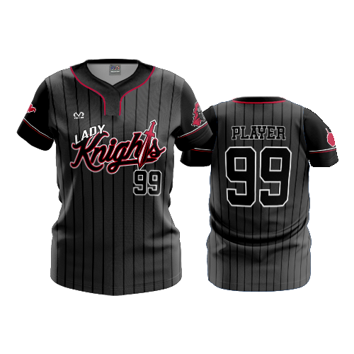 WOMENS NO BUTTON SCOOP NECK LADY-KNIGHTS-1