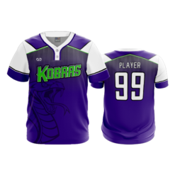 MENS 2-BUTTON SCOOP NECK LYCRA MESH KOBRAS-2