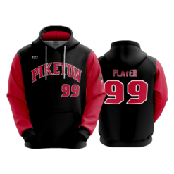UNISEX FLEECE HOODY PIKETON-BASEBALL-1