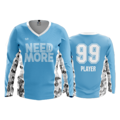 WOMENS V-NECK LONGSLEEVE NEED-1-MORE-1