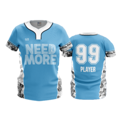 WOMENS NO BUTTON SCOOP NECK NEED-1-MORE-1