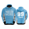 UNISEX FLEECE HOODY NEED-1-MORE-1