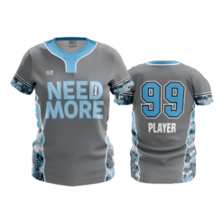 WOMENS NO BUTTON SCOOP NECK NEED-1-MORE-2