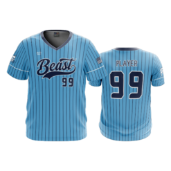 MENS SPORT V-NECK BEAST-BASEBALL-ADDONS