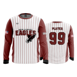 MENS SPORT CREW NECK LONGSLEEVE NEW-ALBANY-EAGLES-GOLD-14U-2