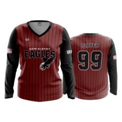 WOMENS V-NECK LONGSLEEVE NEW-ALBANY-GOLD-14U-1