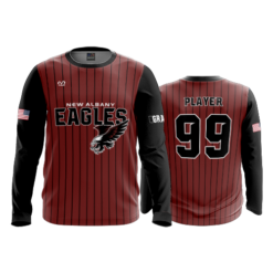 MENS SPORT CREW NECK LONGSLEEVE NEW-ALBANY-GOLD-14U-1