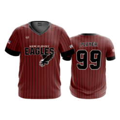 MENS SPORT V-NECK NEW-ALBANY-GOLD-14U-1