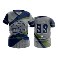 WOMENS 2-BUTTON SCOOP NECK LYCRA MESH SULIVAN-PARK-CARE-CENTER-2