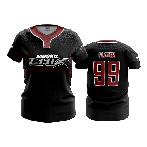 WOMENS NO BUTTON SCOOP NECK MUSKIE-CHIX-1