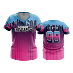 WOMENS V-NECK MUSKIE-CHIX-2