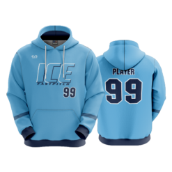 UNISEX FLEECE HOODY ICE-FASTPITCH-1