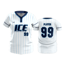 WOMENS 2-BUTTON SCOOP NECK LYCRA MESH ICE-FASTPITCH-2